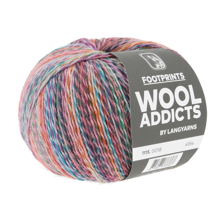 Footprints Wool Addicts 18 - Lang Yarns Garn