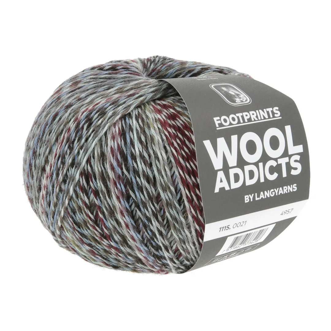 Footprints Wool Addicts 21 - Lang Yarns Garn
