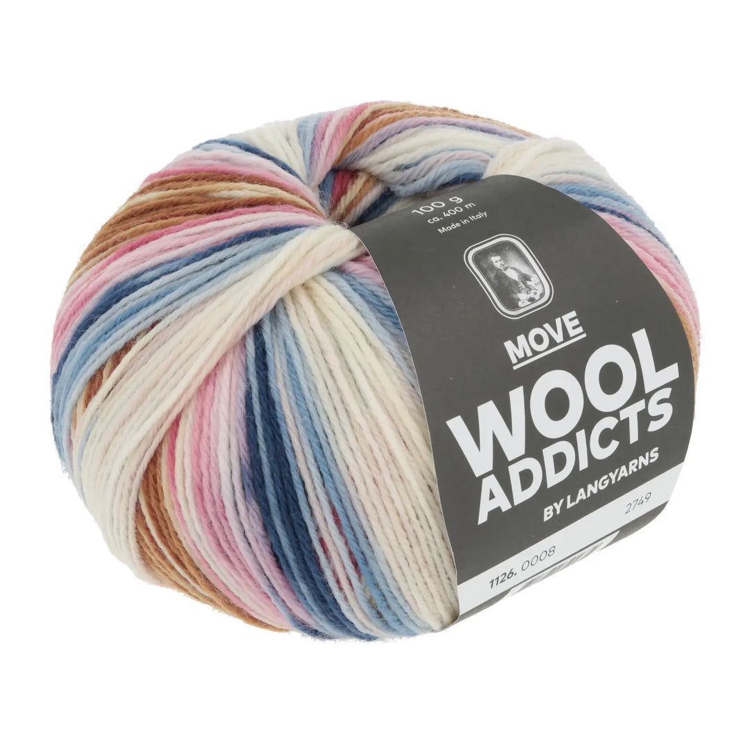 Move 4-ply 08 - Lang Yarns Wooladdicts Garn