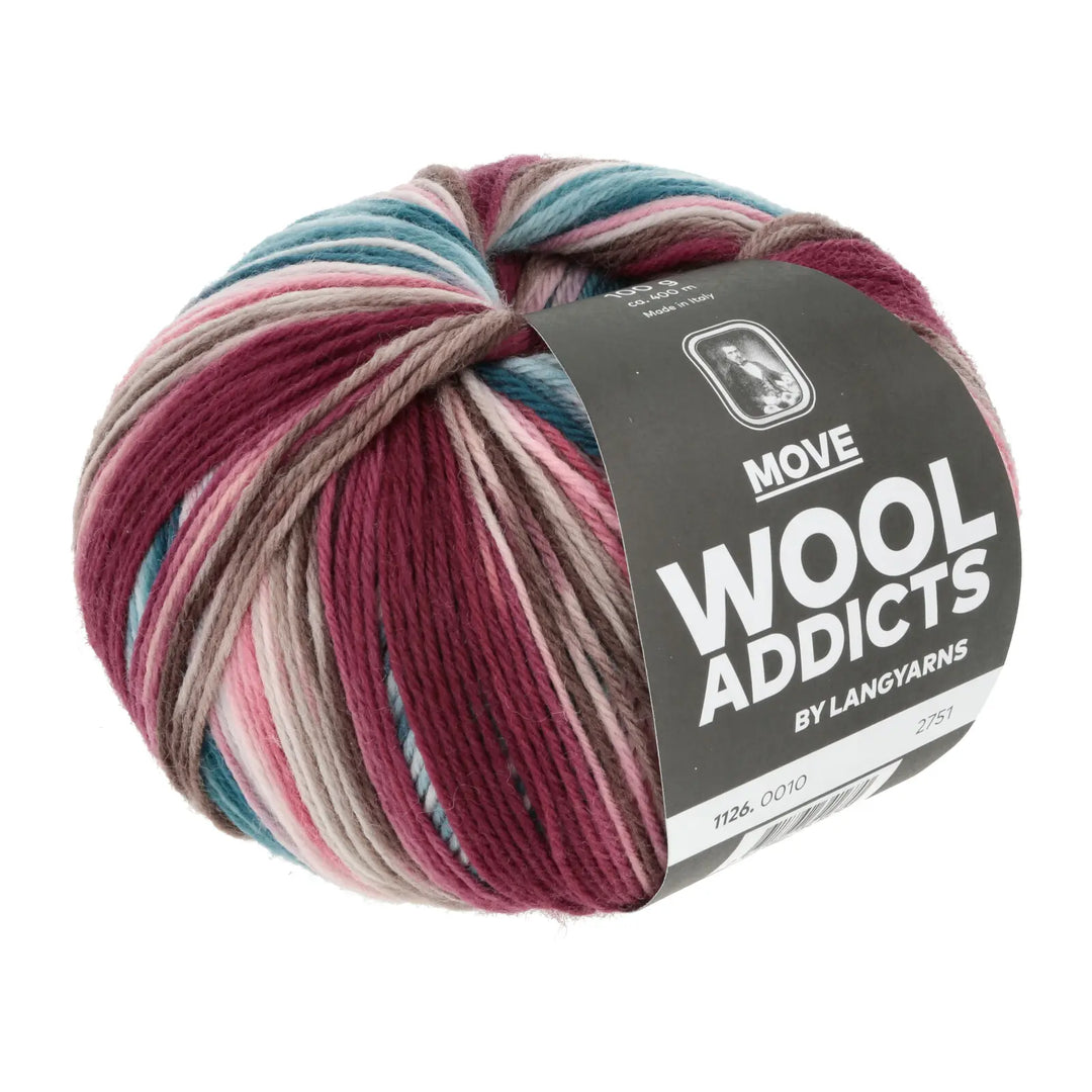 Move 4-ply 10 - Lang Yarns Wooladdicts Garn