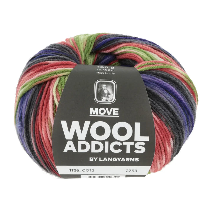 Move 4-ply 12 - Lang Yarns Wooladdicts Garn