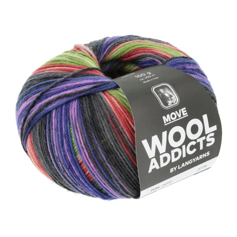 Move 4-ply 12 - Lang Yarns Wooladdicts Garn