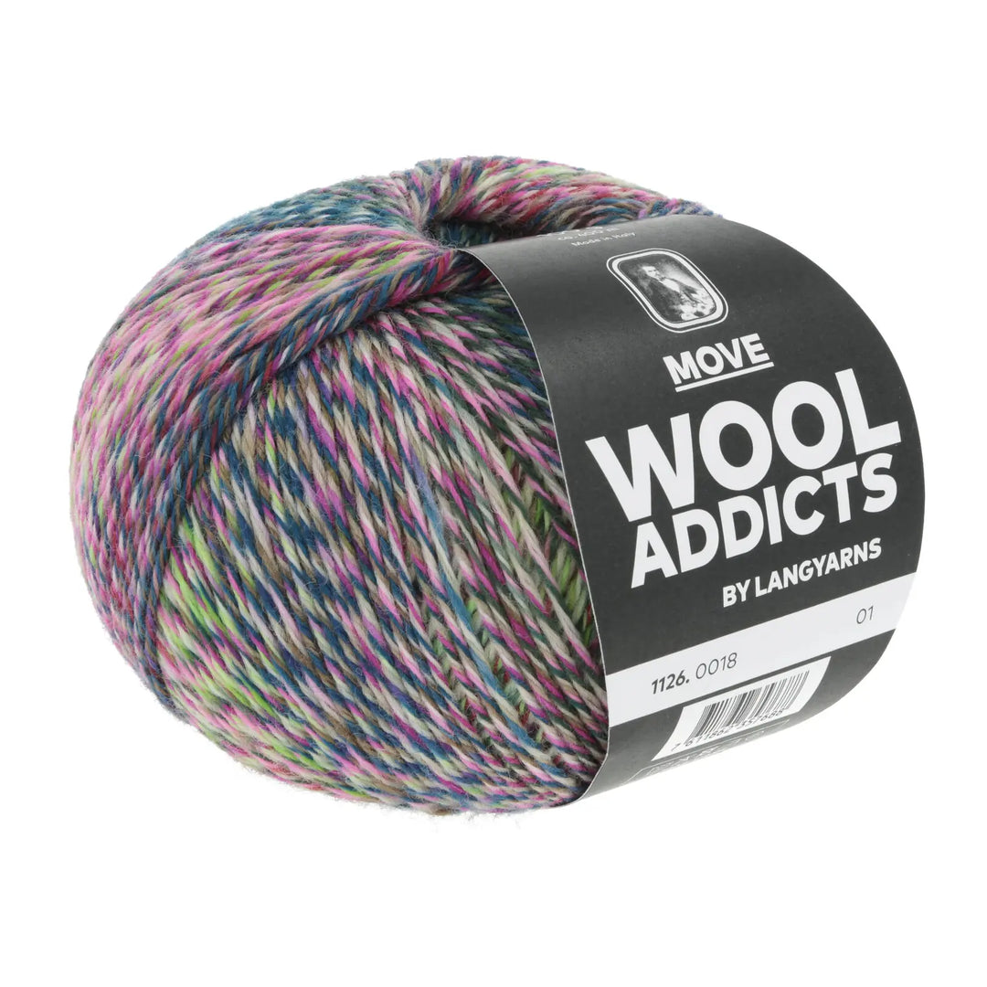 Move 4-ply 18 - Lang Yarns Wooladdicts Garn