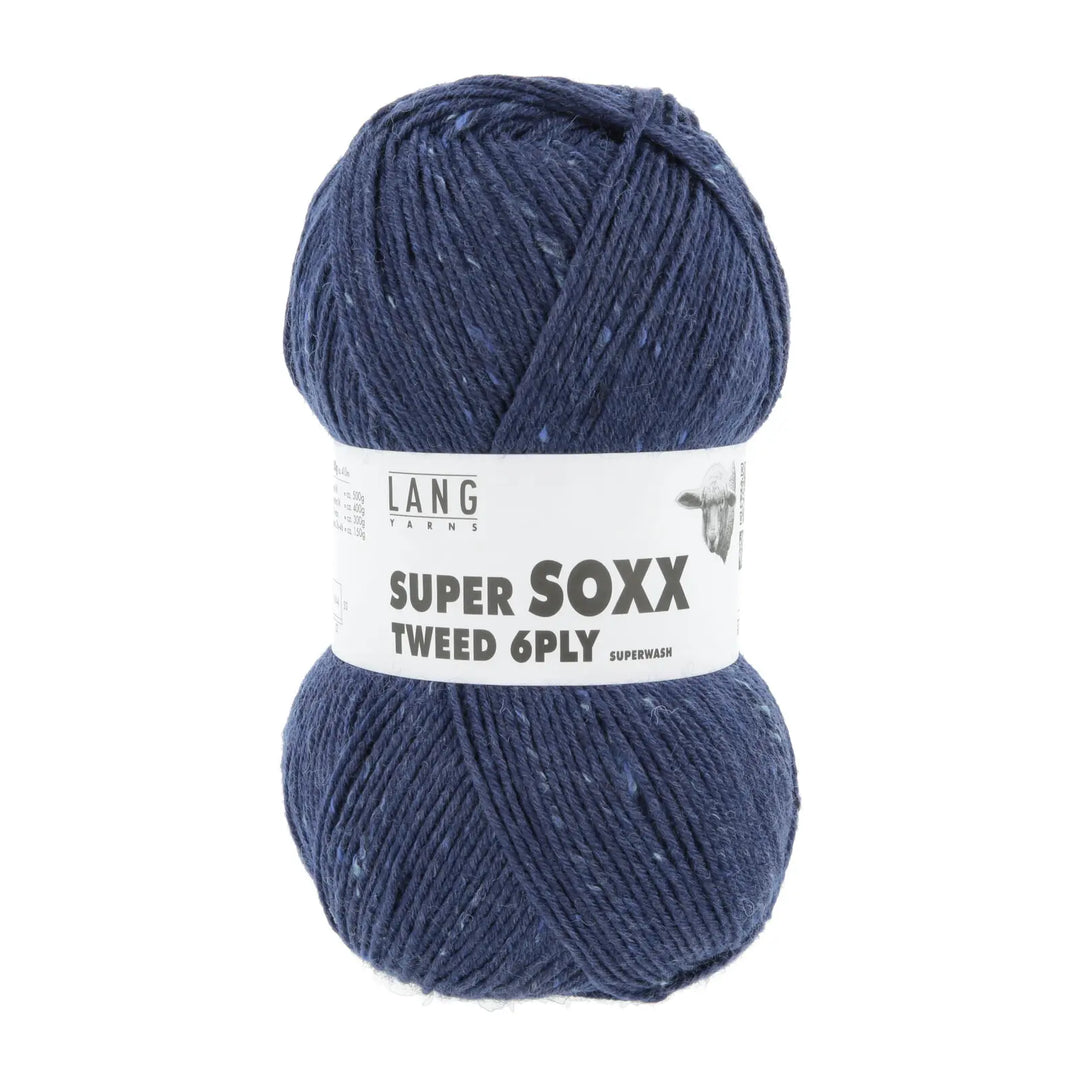 Super Soxx Tweed 6-ply 06 - Strømpegarn fra Lang Yarns