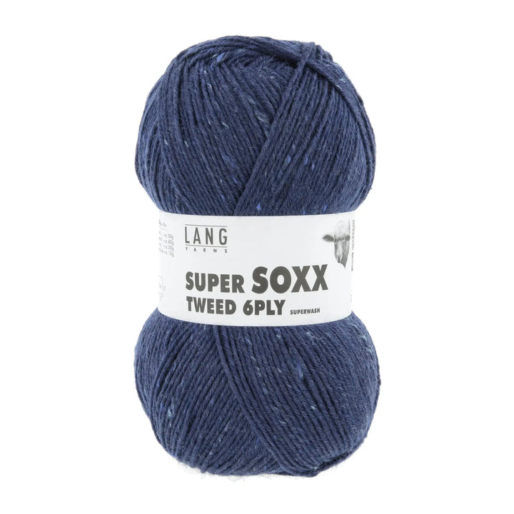 Super Soxx Tweed 6-ply 06 - Strømpegarn fra Lang Yarns