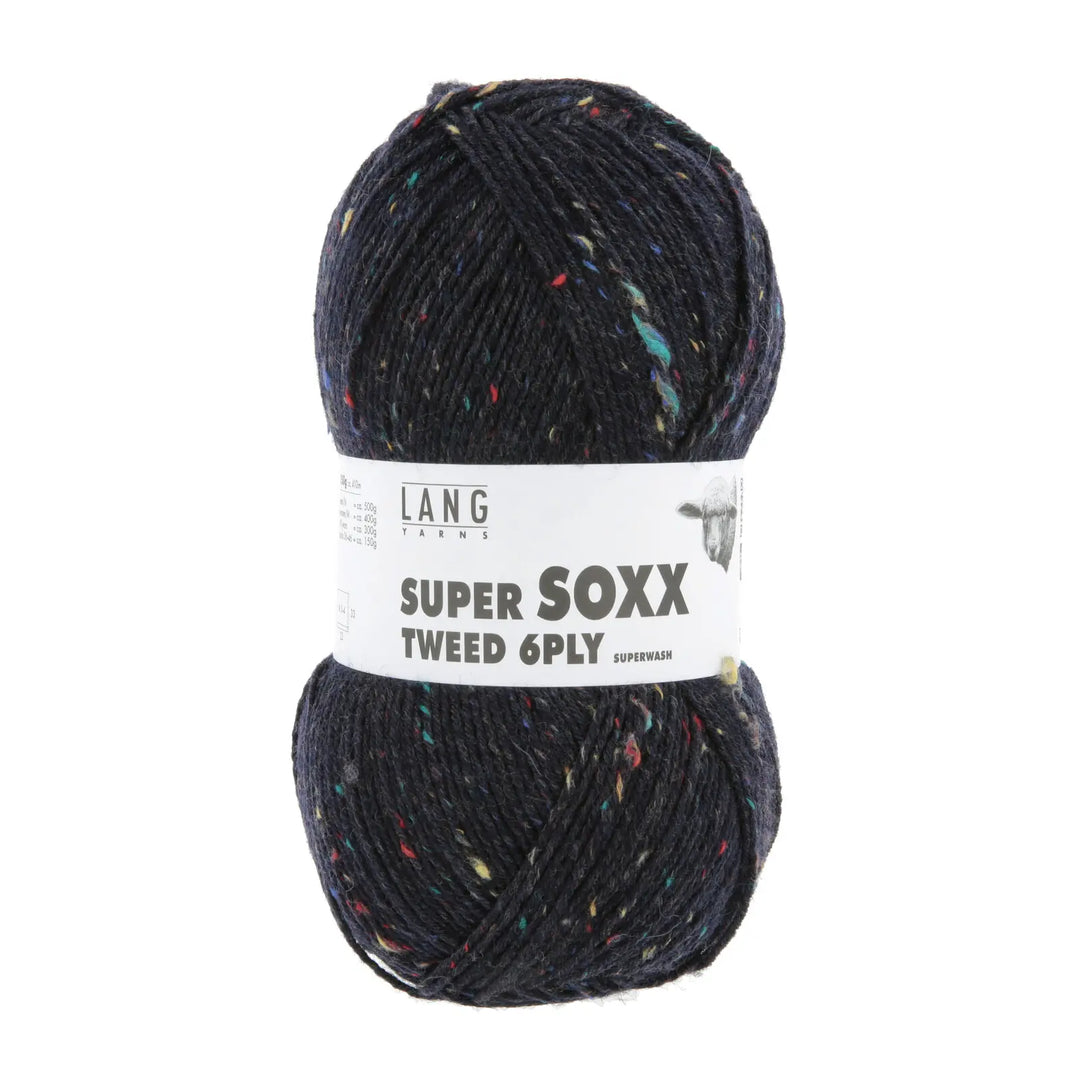 Super Soxx Tweed 6-ply 25  - Strømpegarn fra Lang Yarns