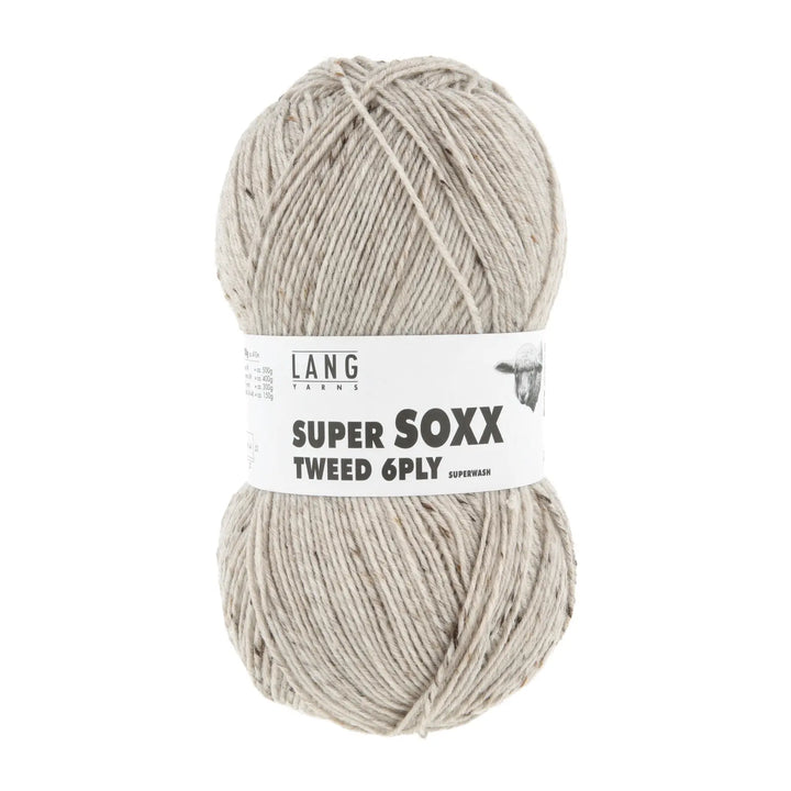 Super Soxx Tweed 6-ply 26 - Strømpegarn fra Lang Yarns