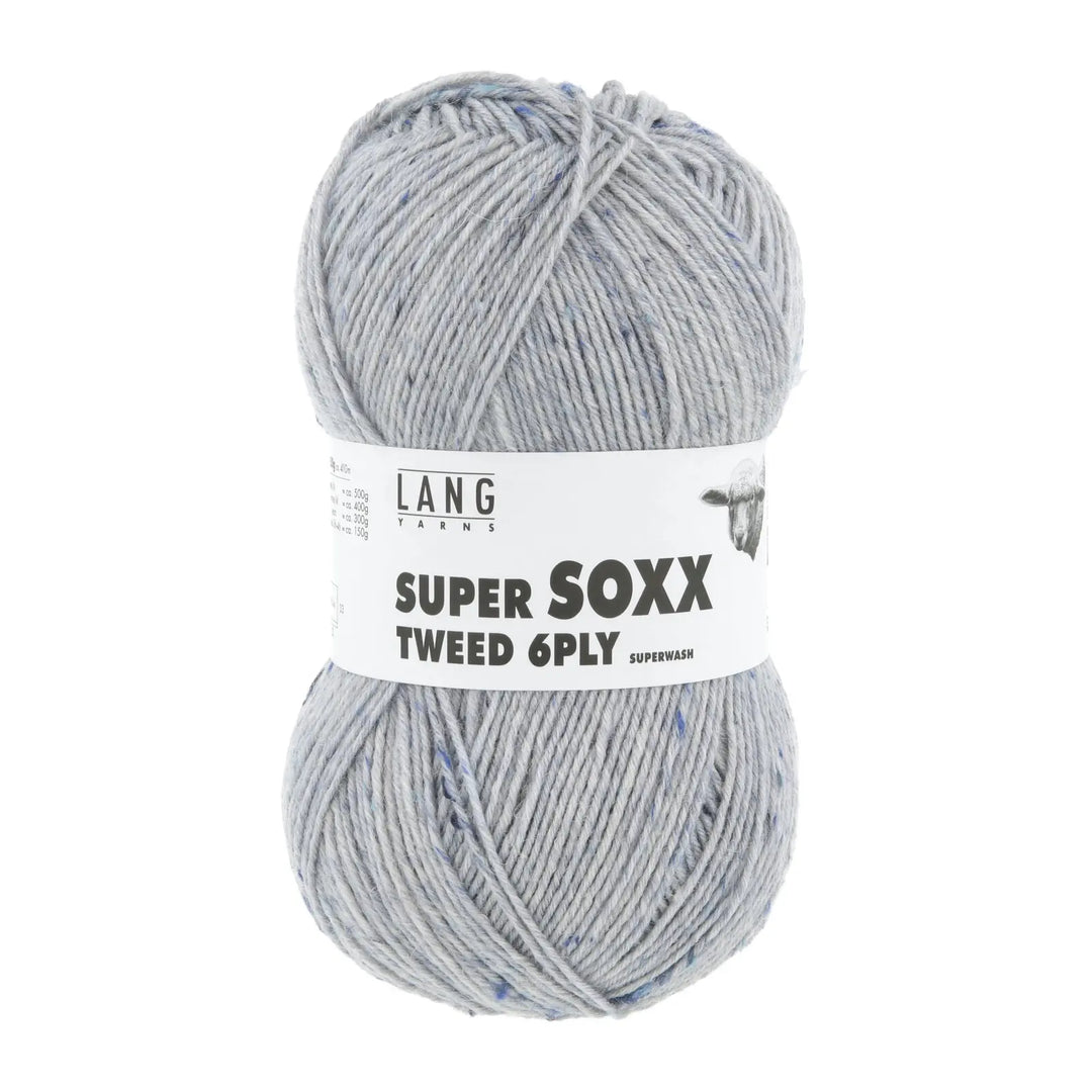 Super Soxx Tweed 6-ply 33 - Strømpegarn fra Lang Yarns
