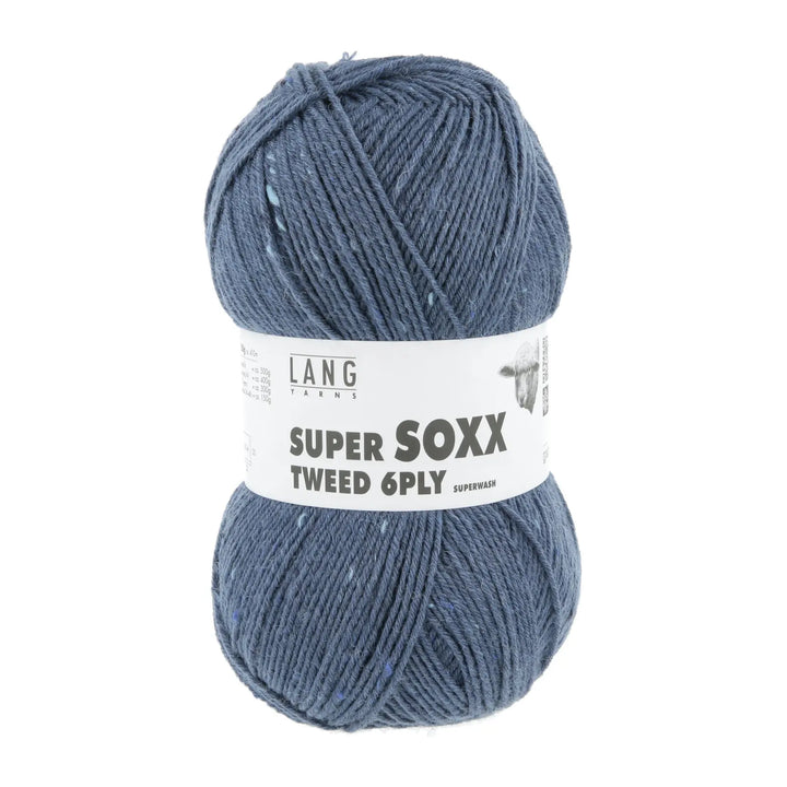 Super Soxx Tweed 6-ply 34 - Strømpegarn fra Lang Yarns