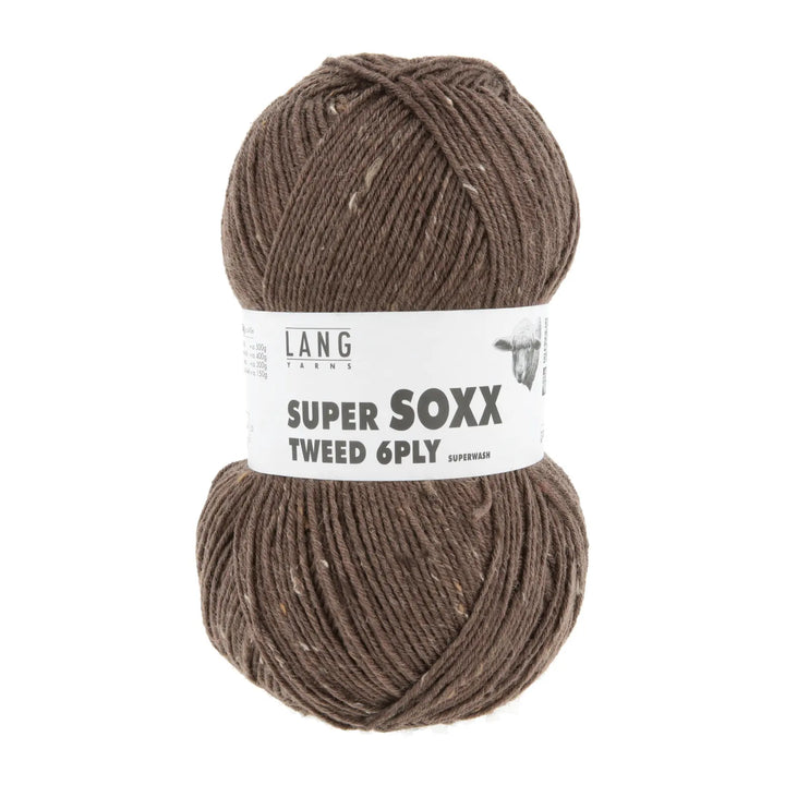 Super Soxx Tweed 6-ply 68 - Strømpegarn fra Lang Yarns