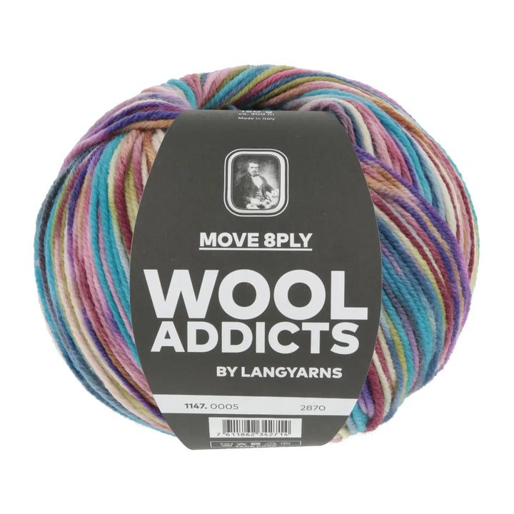 Move 8-ply 05 - Lang Yarns Wooladdicts Garn