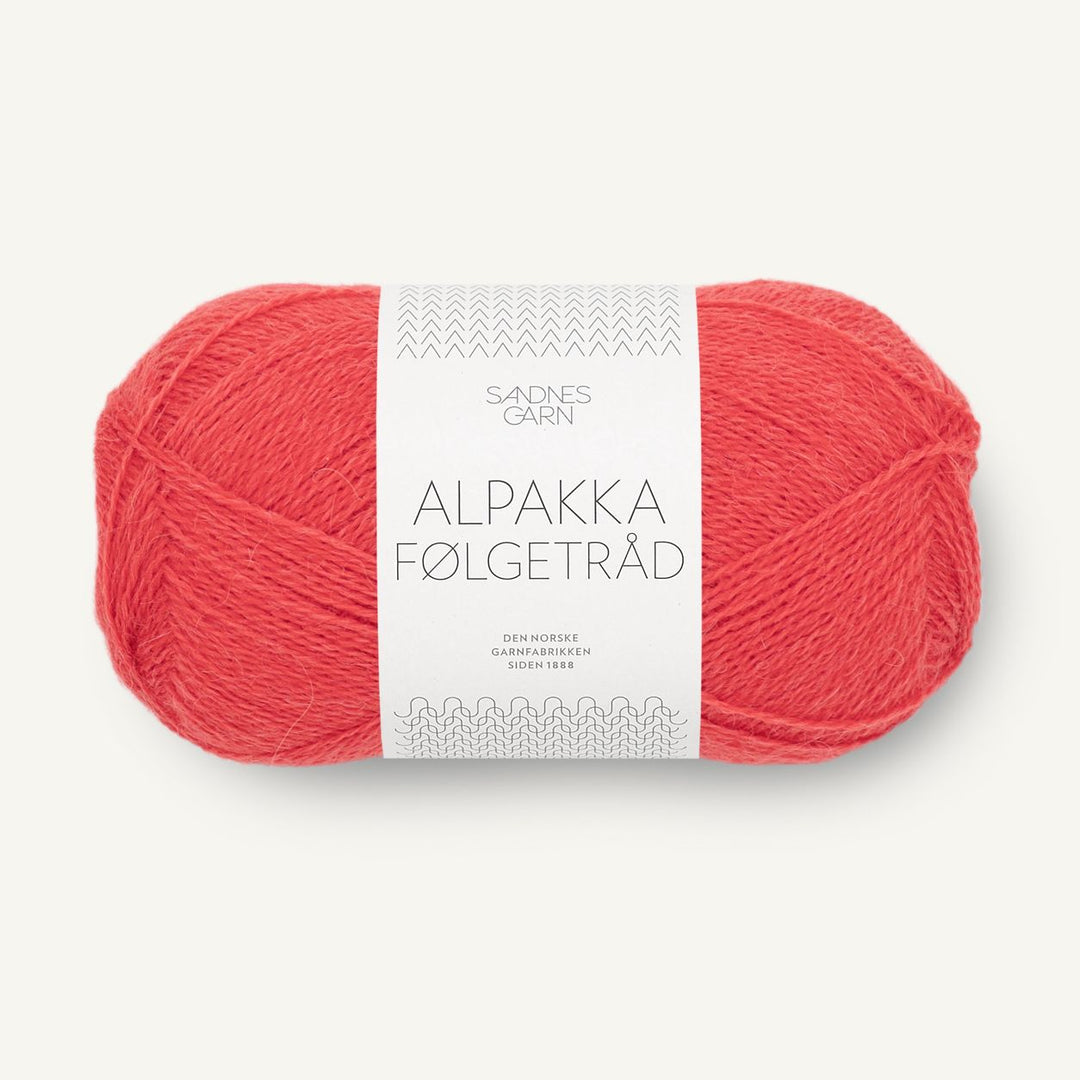 Alpakka Følgetråd 4008 Poppy - Sandnes Garn