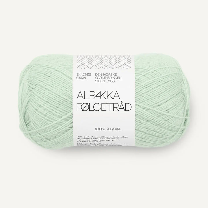 Alpakka Følgetråd 7911 Mint Green - Sandnes Garn