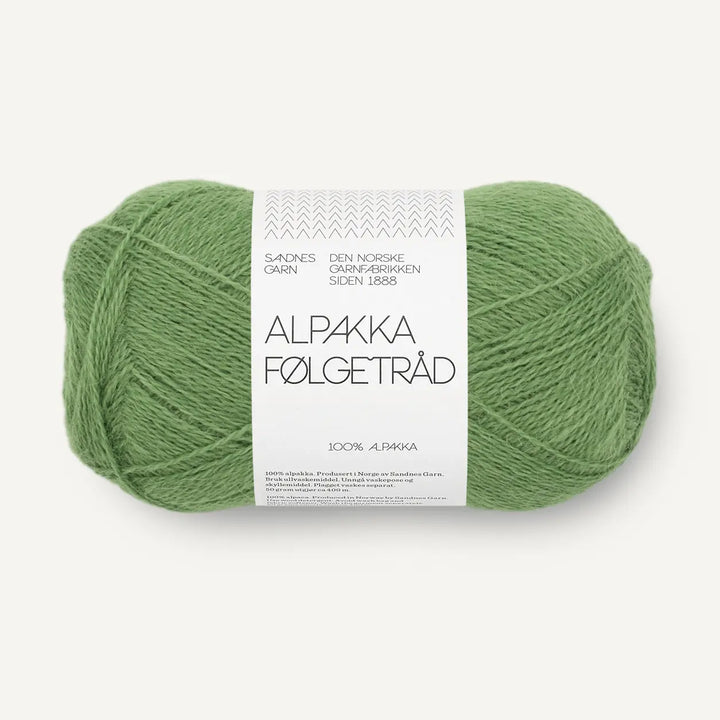 Alpakka Følgetråd 8753 Vineyard Green - Sandnes Garn