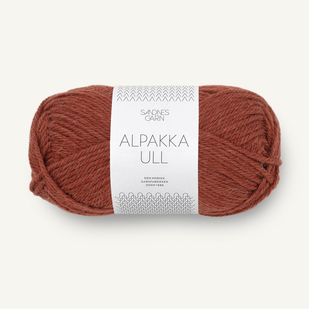 Alpakka Ull *3355 Rust - Sandnes Garn