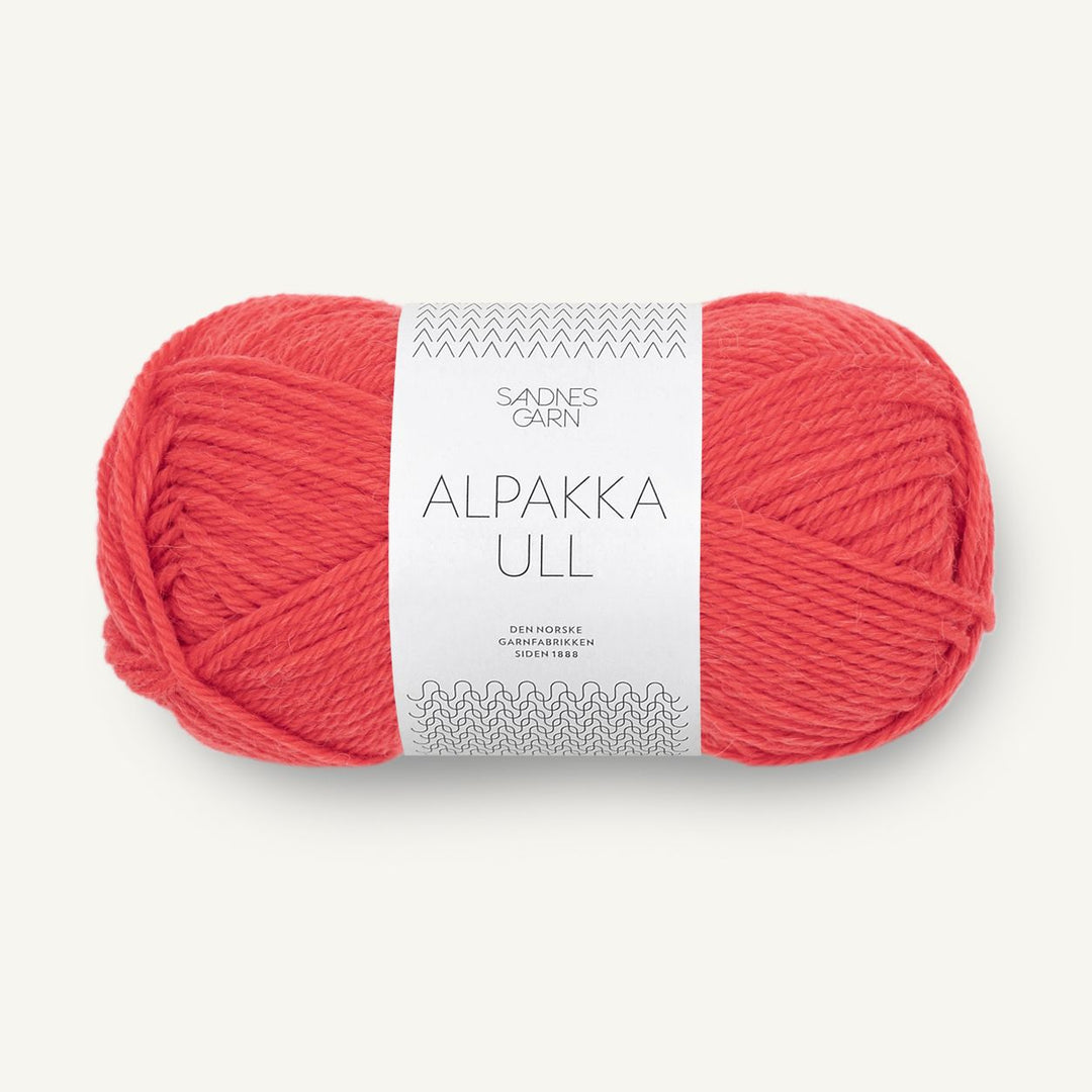 Alpakka Ull 4008 Poppy - Sandnes Garn