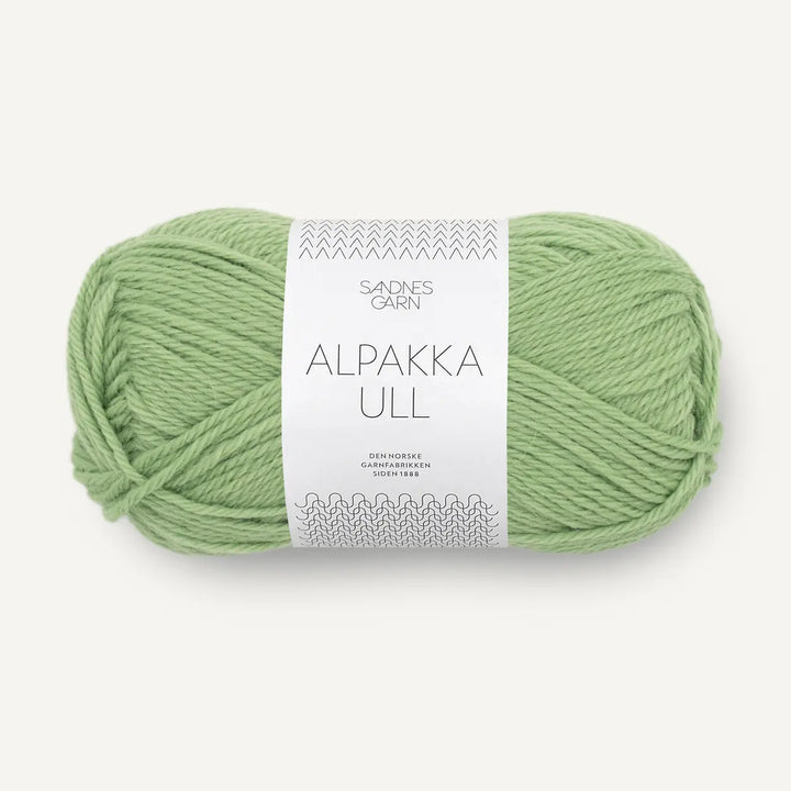 Alpakka Ull 8733 Spring Green - Sandnes Garn