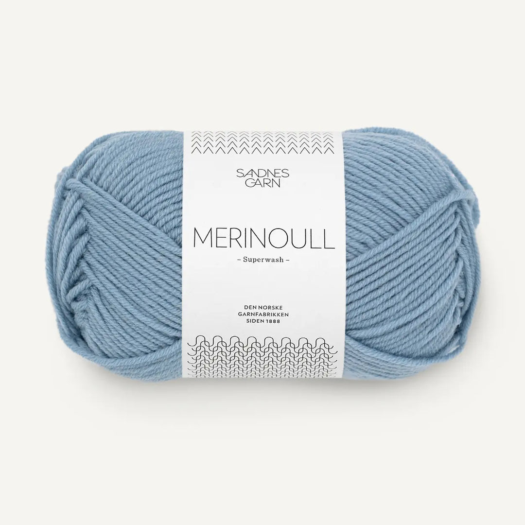 Merinoull 6032 Blue Hydrangea - Sandnes Garn