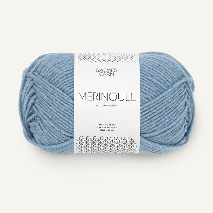 Merinoull 6032 Blue Hydrangea - Sandnes Garn
