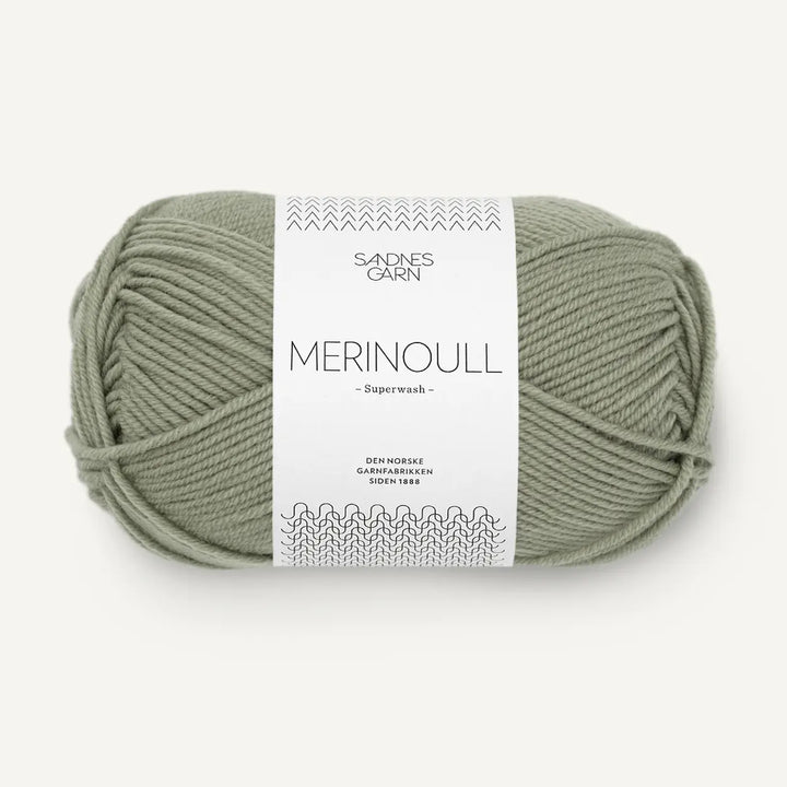 Merinoull 8521 Dusty Light Green - Sandnes Garn