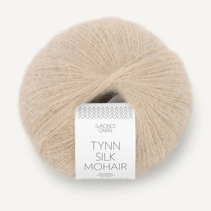 Tynn Silk Mohair 2650 Beigemeleret - Sandnes Garn