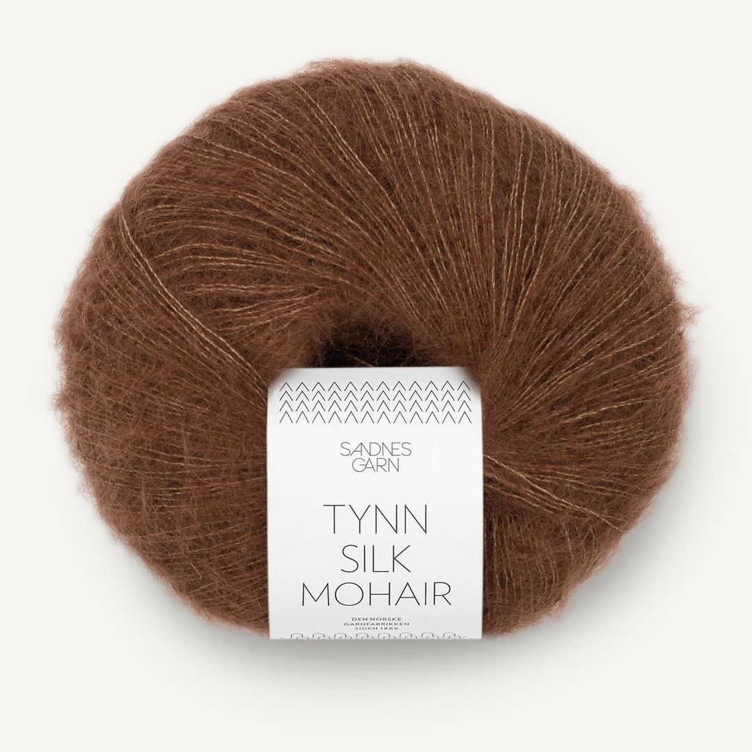 Tynn Silk Mohair 3073 Chokolade