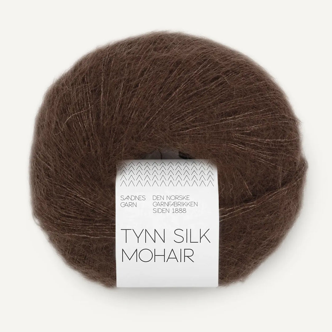 Tynn Silk Mohair 3091 Cacao Nibs - Sandnes Garn