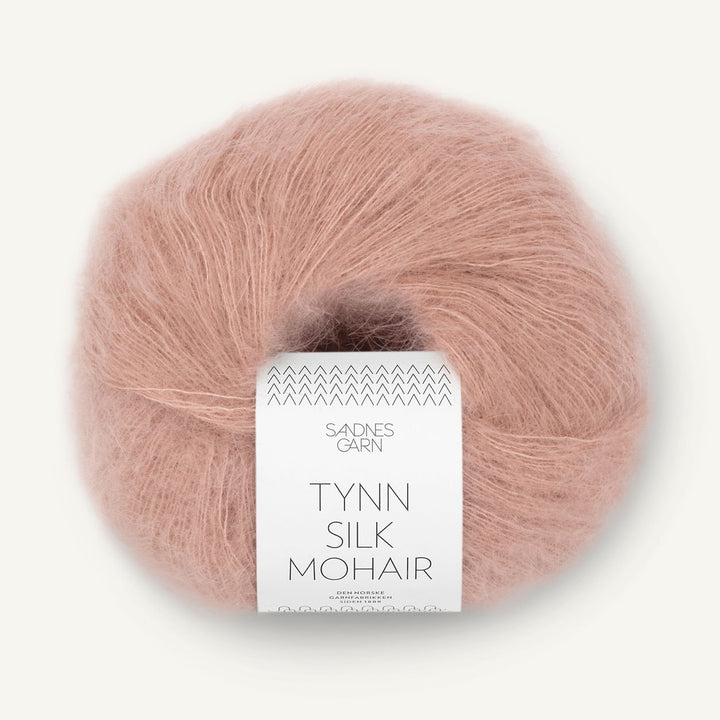 Tynn Silk Mohair 3511 Pudderrosa - Sandnes Garn