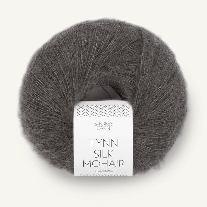 Tynn Silk Mohair 3800 Bristol Black - Sandnes Garn