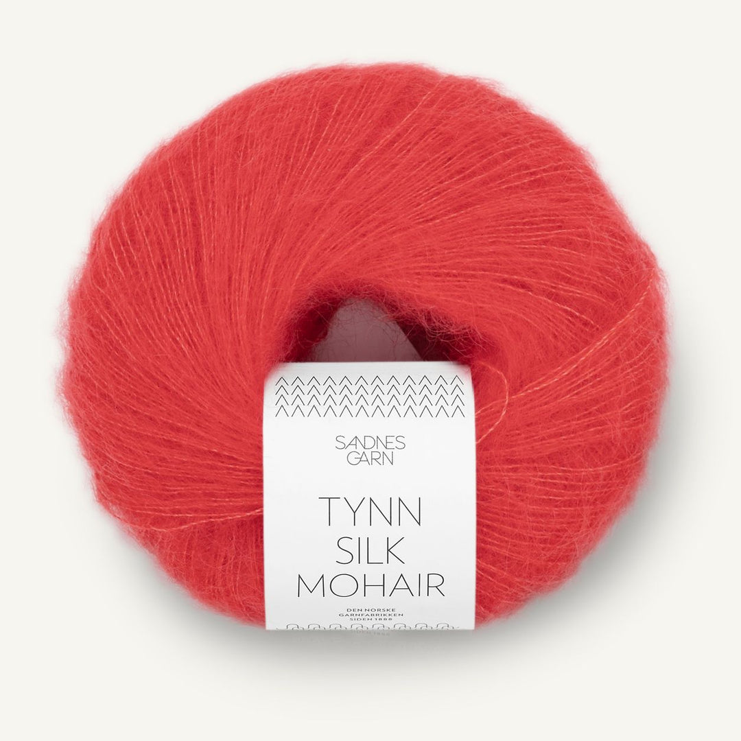 Tynn Silk Mohair 4008 Poppy - Sandnes Garn