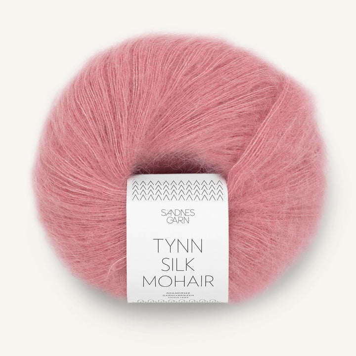 Tynn Silk Mohair 4323 Rosa - Sandnes Garn