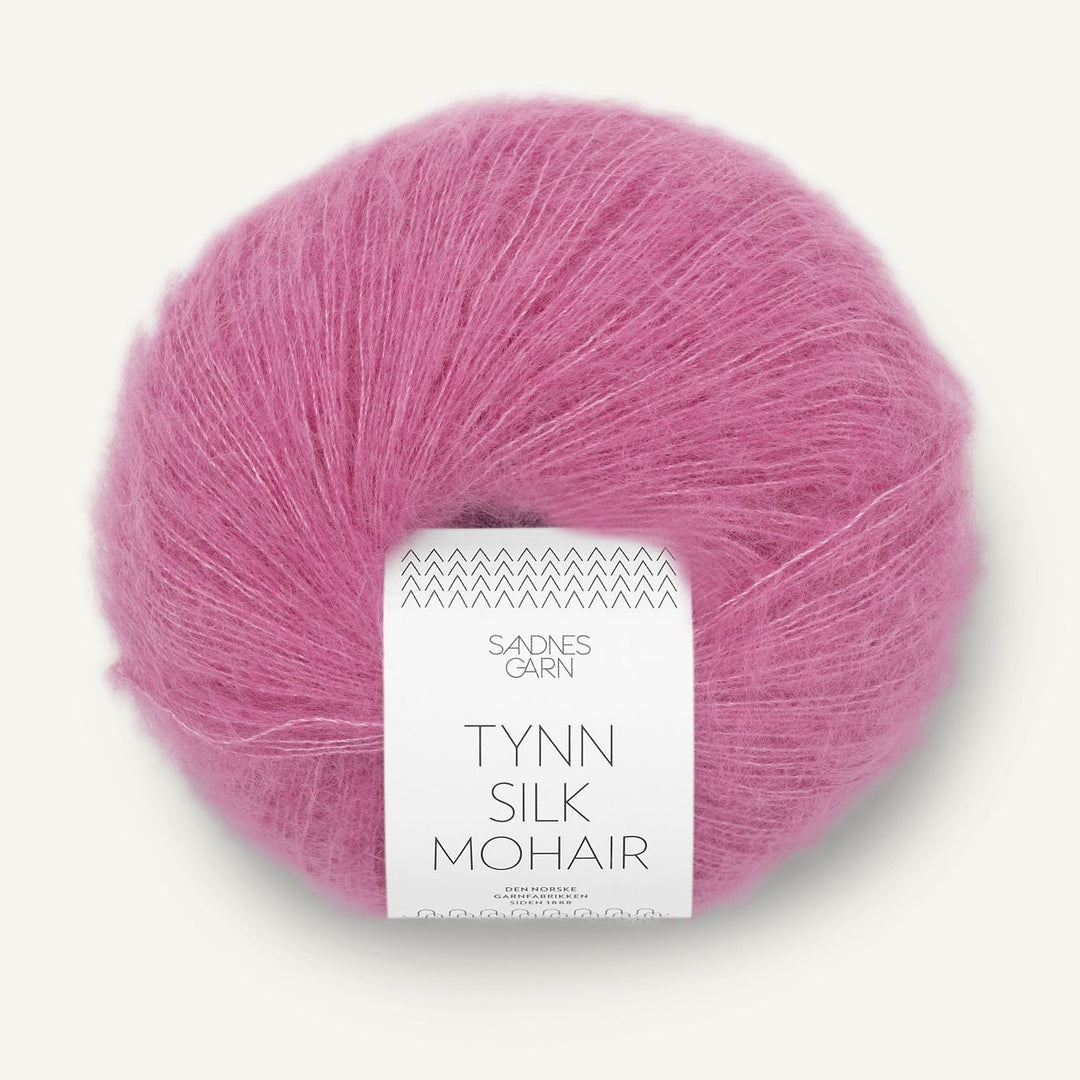Tynn Silk Mohair 4626 Shocking Pink - Sandnes Garn