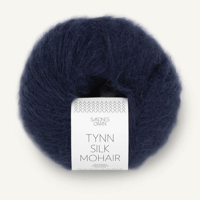 Tynn Silk Mohair 5581 Dyb marine