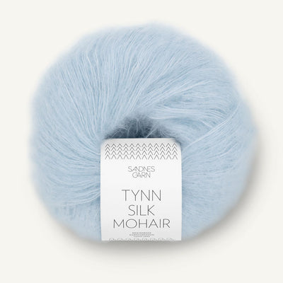 Tynn Silk Mohair 6012 Lys blå