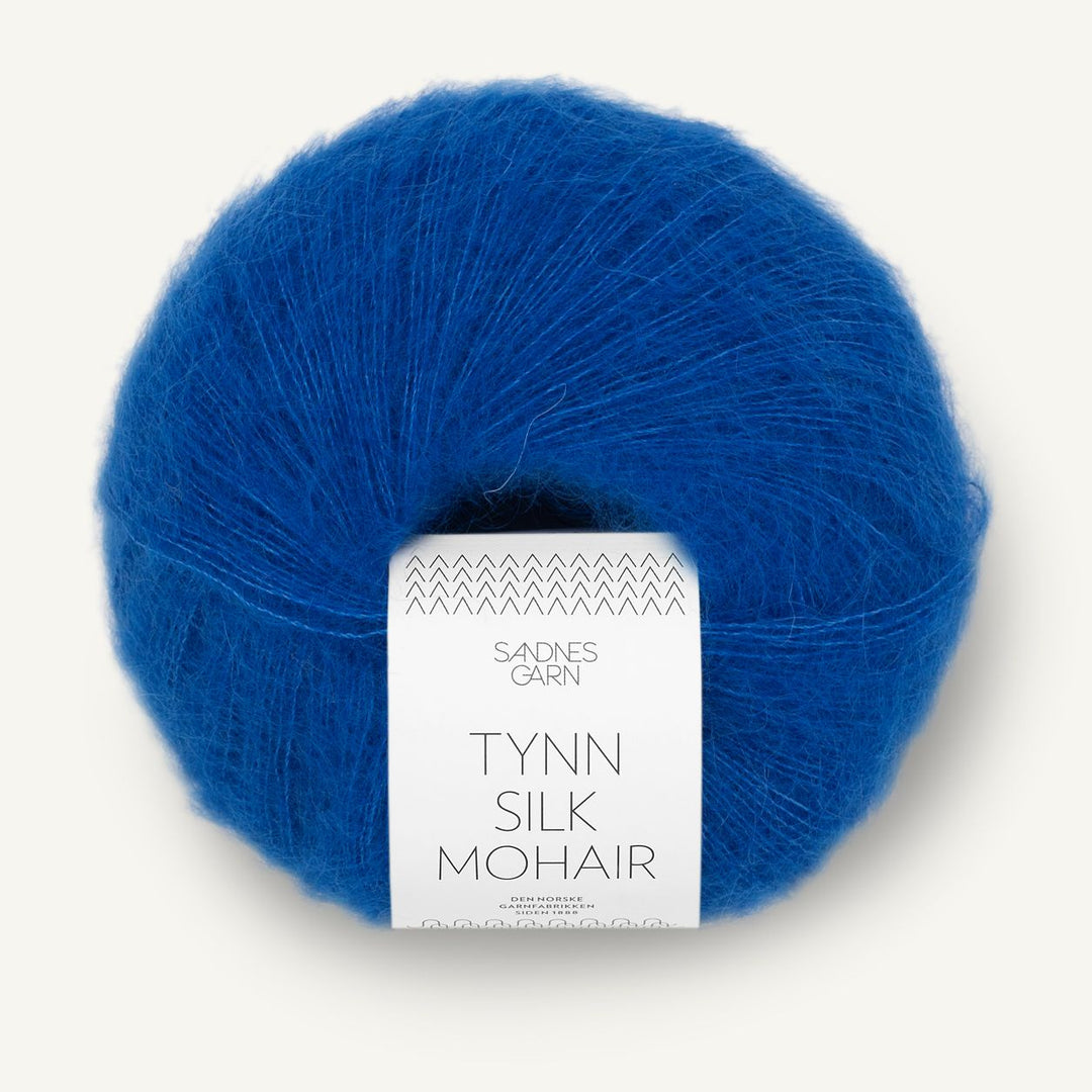 Tynn Silk Mohair 6046 Jolly Blue - Sandnes Garn