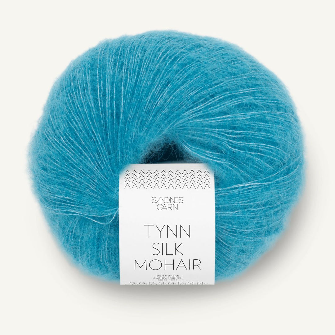 Tynn Silk Mohair 6315 Turkis - Sandnes Garn
