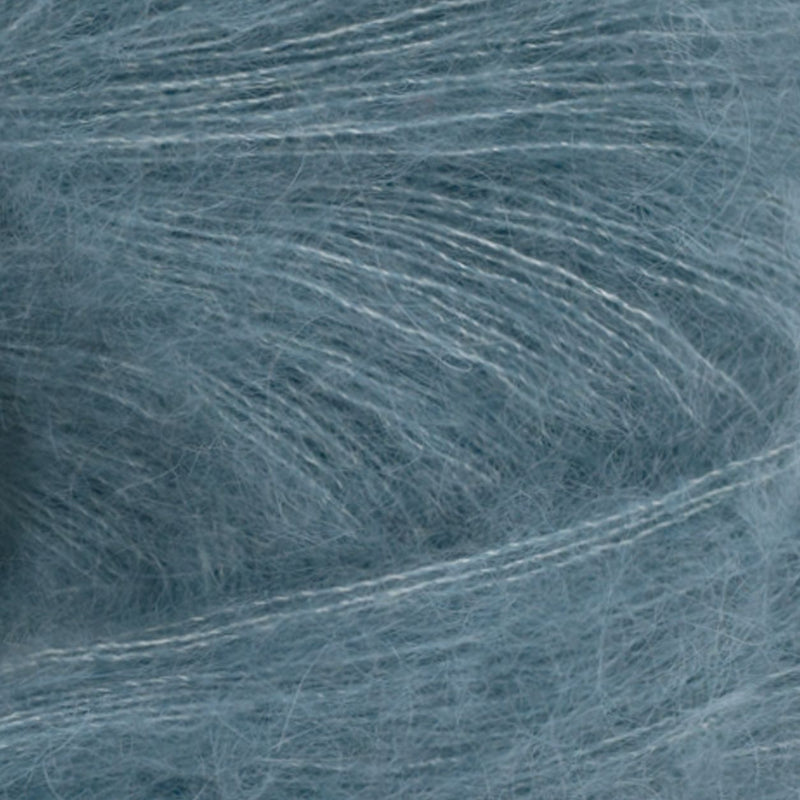 Tynn Silk Mohair 6552 Isblå