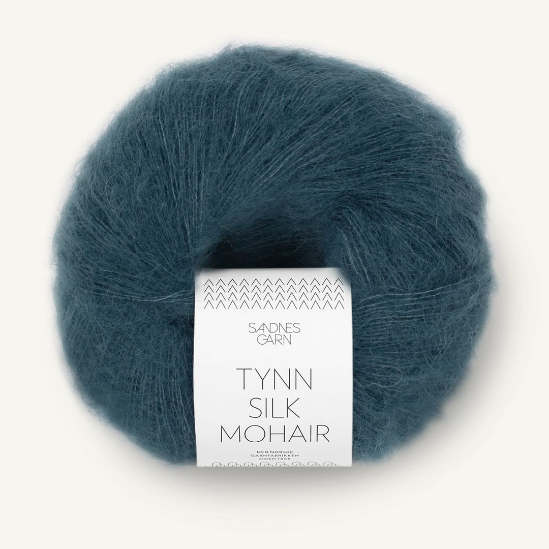 Tynn Silk Mohair *6564 Petrol - Sandnes Garn