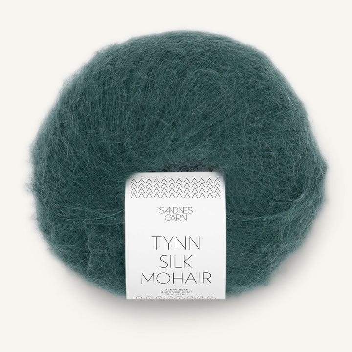 Tynn Silk Mohair 7281 Dyb petrol