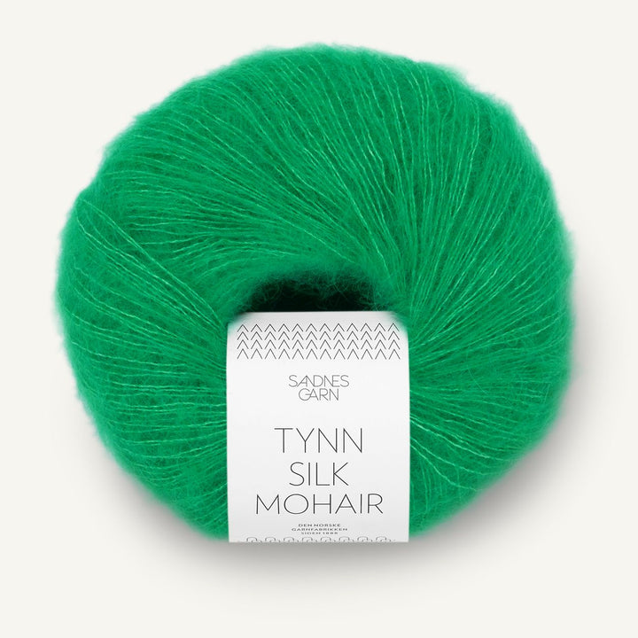 Tynn Silk Mohair 8236 Jelly Bean Green - Sandnes Garn