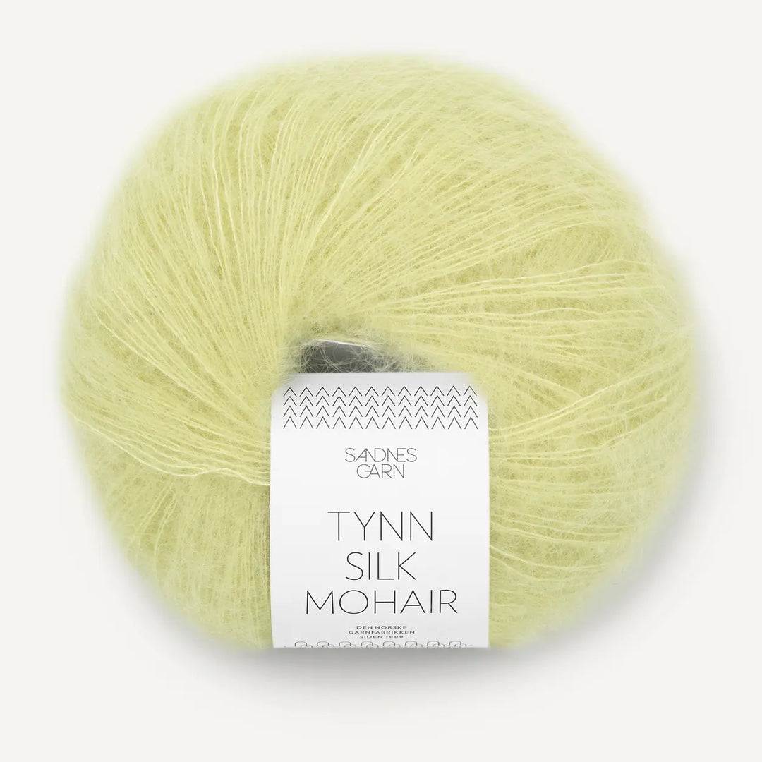Tynn Silk Mohair 9523 Lime Punch - Sandnes Garn