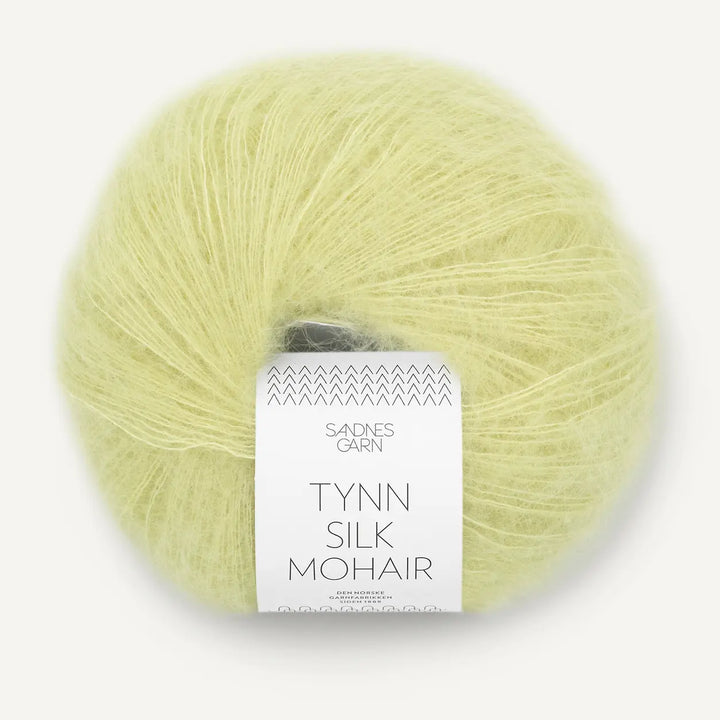 Tynn Silk Mohair 9523 Lime Punch - Sandnes Garn