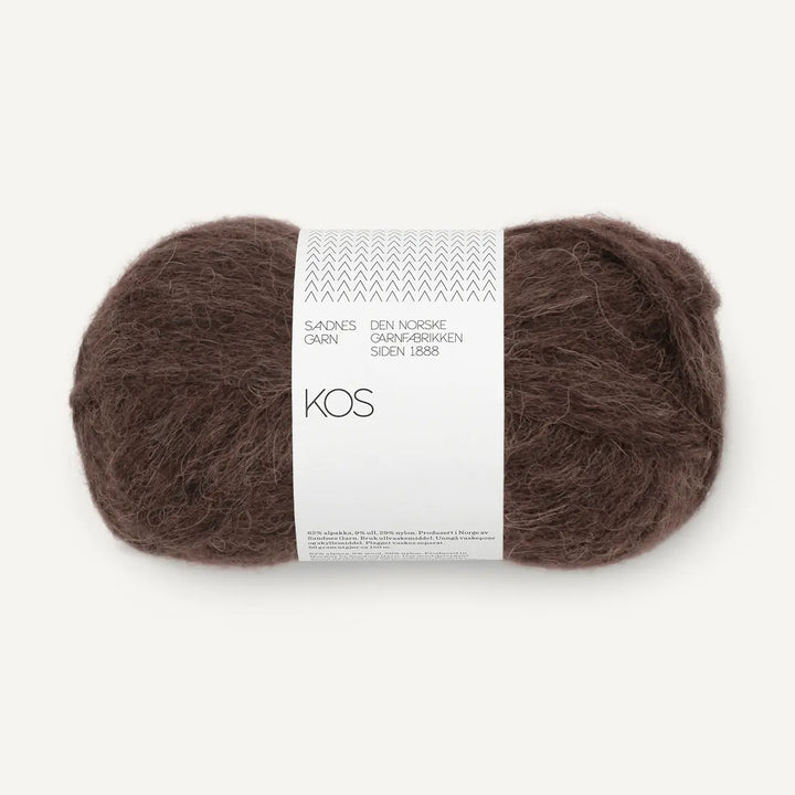 KOS 3082 Dark Brown - Sandnes Garn