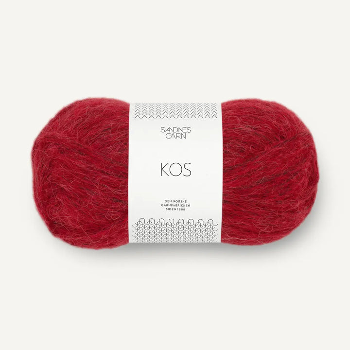 KOS 4227 Equestrian Red - Sandnes Garn