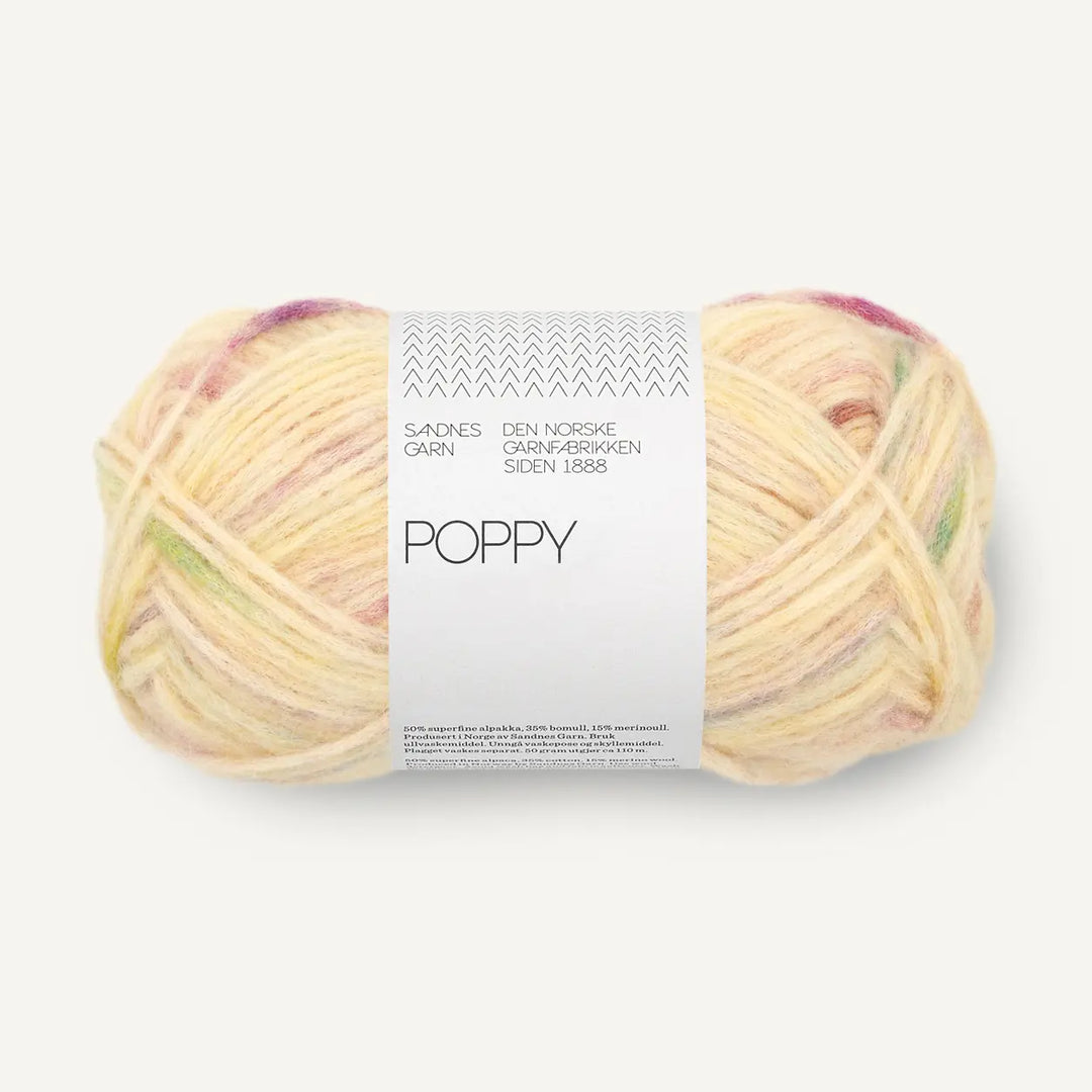 Poppy 2110 Tutti Frutti Sunshine - Sandnes Garn