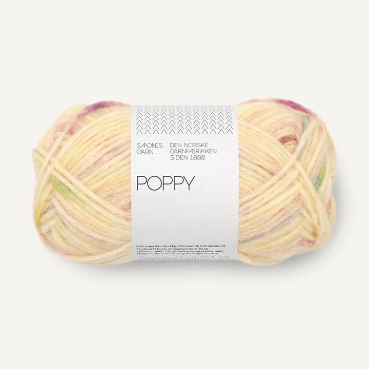 Poppy 2110 Tutti Frutti Sunshine - Sandnes Garn