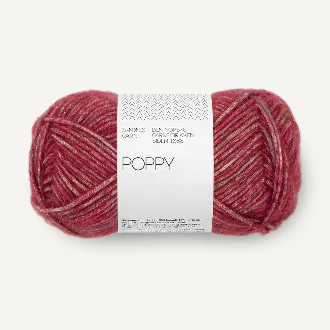 Poppy 4510 Cranberry Crush - Sandnes Garn