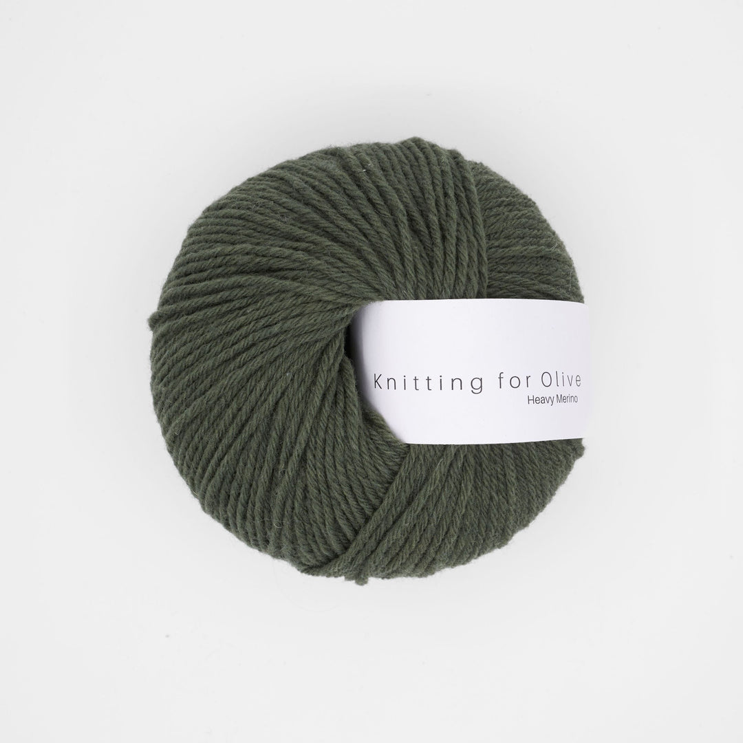 KFO Heavy Merino - Flaskegrøn - Knitting for Olive garn