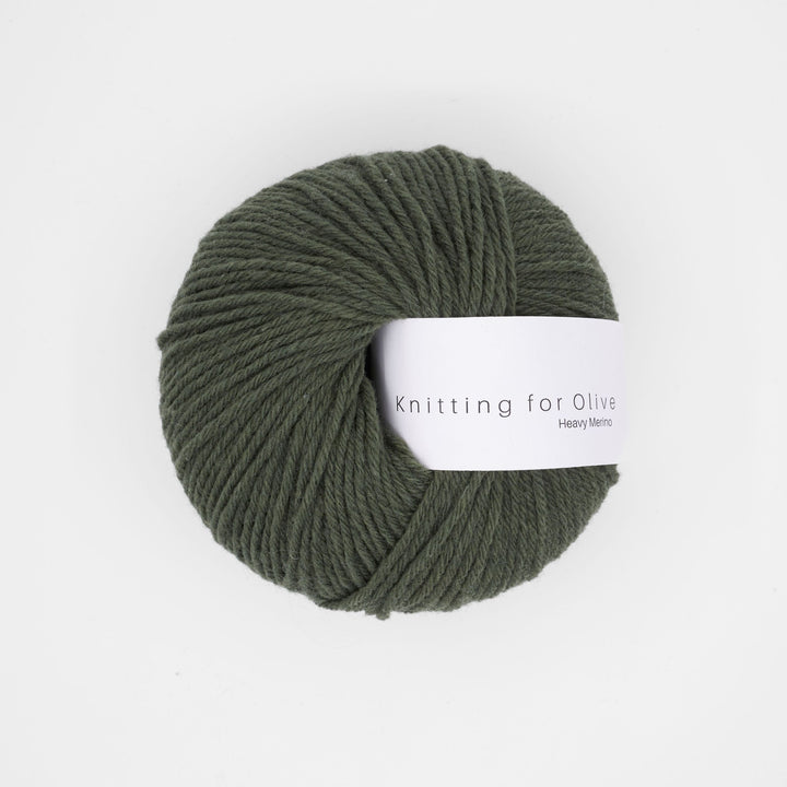 KFO Heavy Merino - Flaskegrøn - Knitting for Olive garn