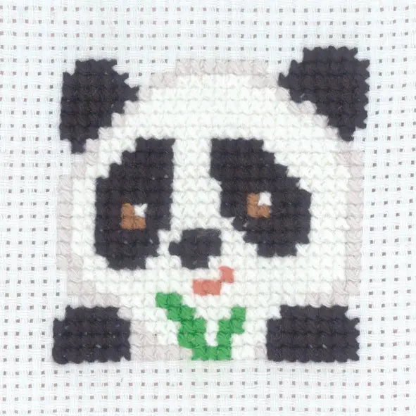 Børnestramaj - 14-1143 Panda - 8x8 cm